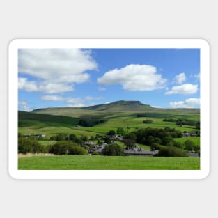 Pen-y-ghent, North Yorkshire Sticker